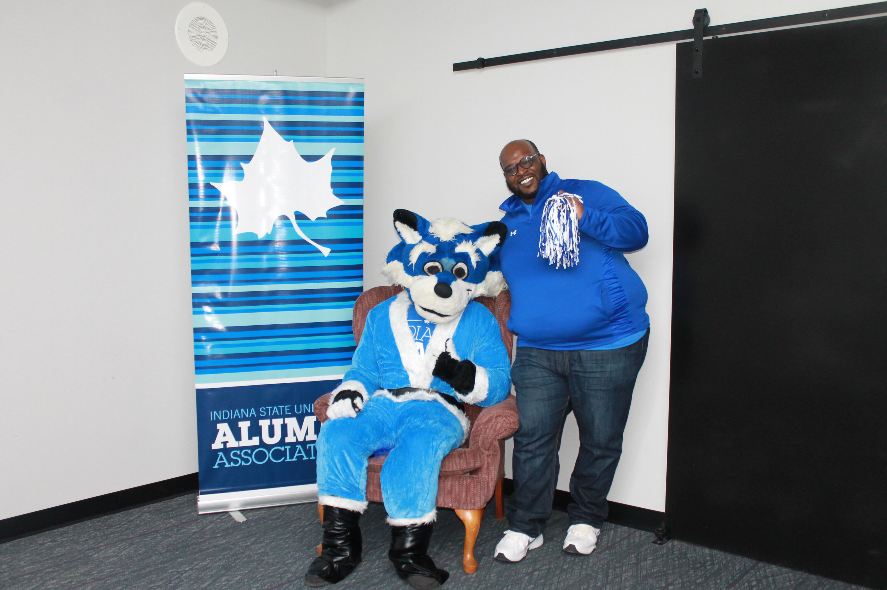 “Santa” Sam at Terre Haute Children's Museum